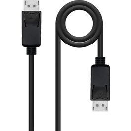Nanocable Cable DisplayPort 1.4 8K Negro 2m